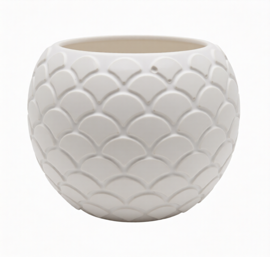 Ball Pot Patterned Fish Scale