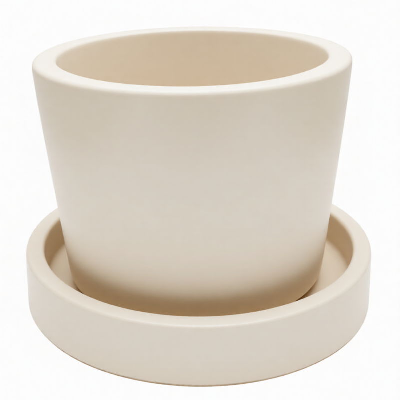 Cup Pot Sml with Saucer