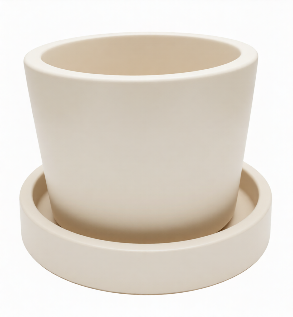 Cup Pot Sml with Saucer