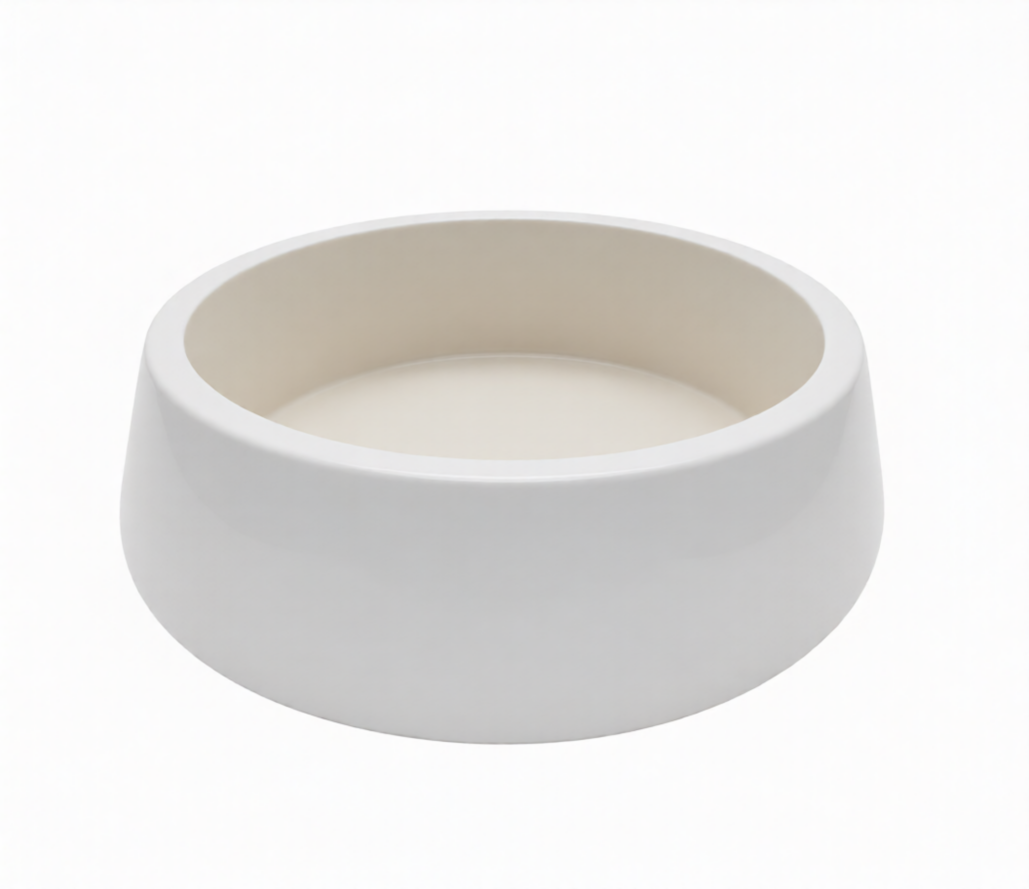 Flat Round Pot Plain Small