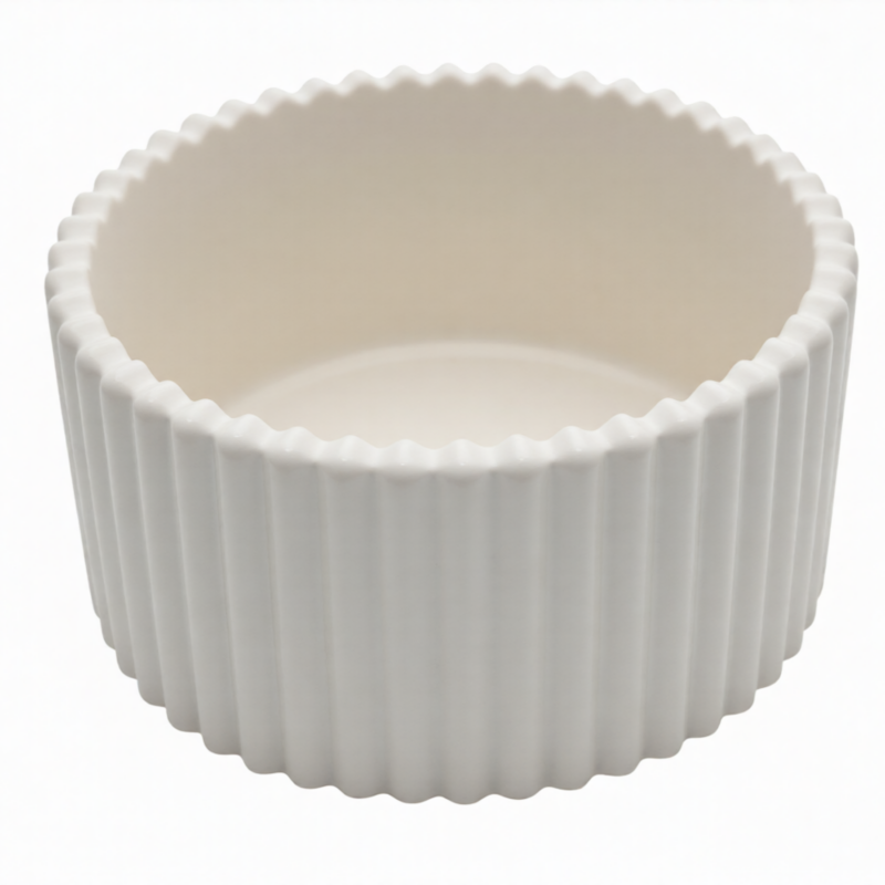 Flat Round Ribbed