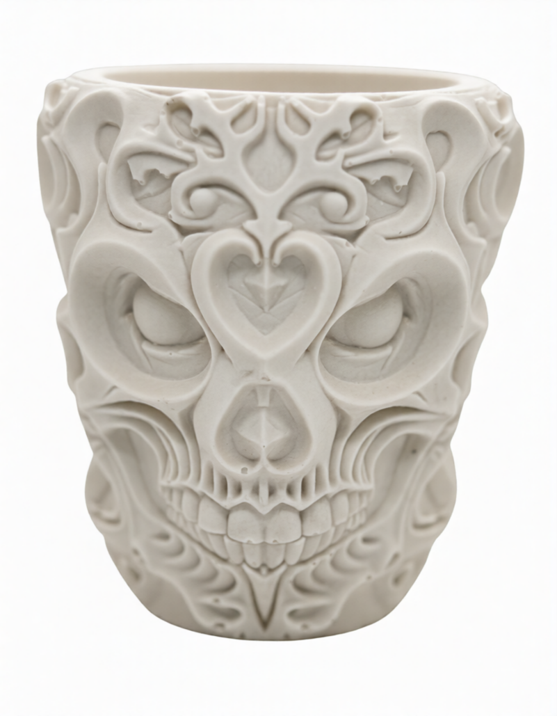 Skull Pot Goth