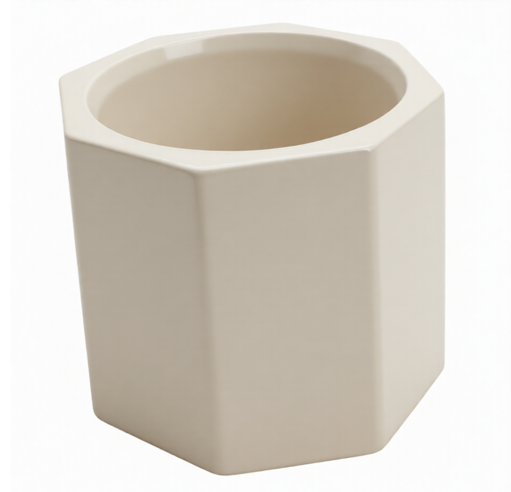 Tall Hex Pot